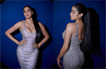 Janhvi Kapoor shines like a diamond in glittery bodycon dress by Falguni and Shane peacock, see pics